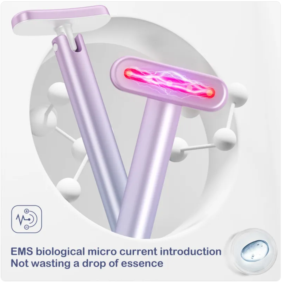 GlowSculpt™ 4-in-1 Microcurrent Facial Wand + Hydrating Serum