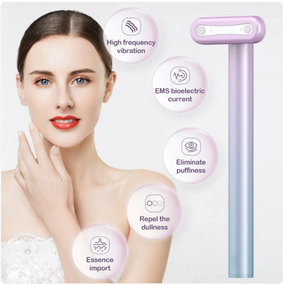 GlowSculpt™ 4-in-1 Microcurrent Facial Wand + Hydrating Serum
