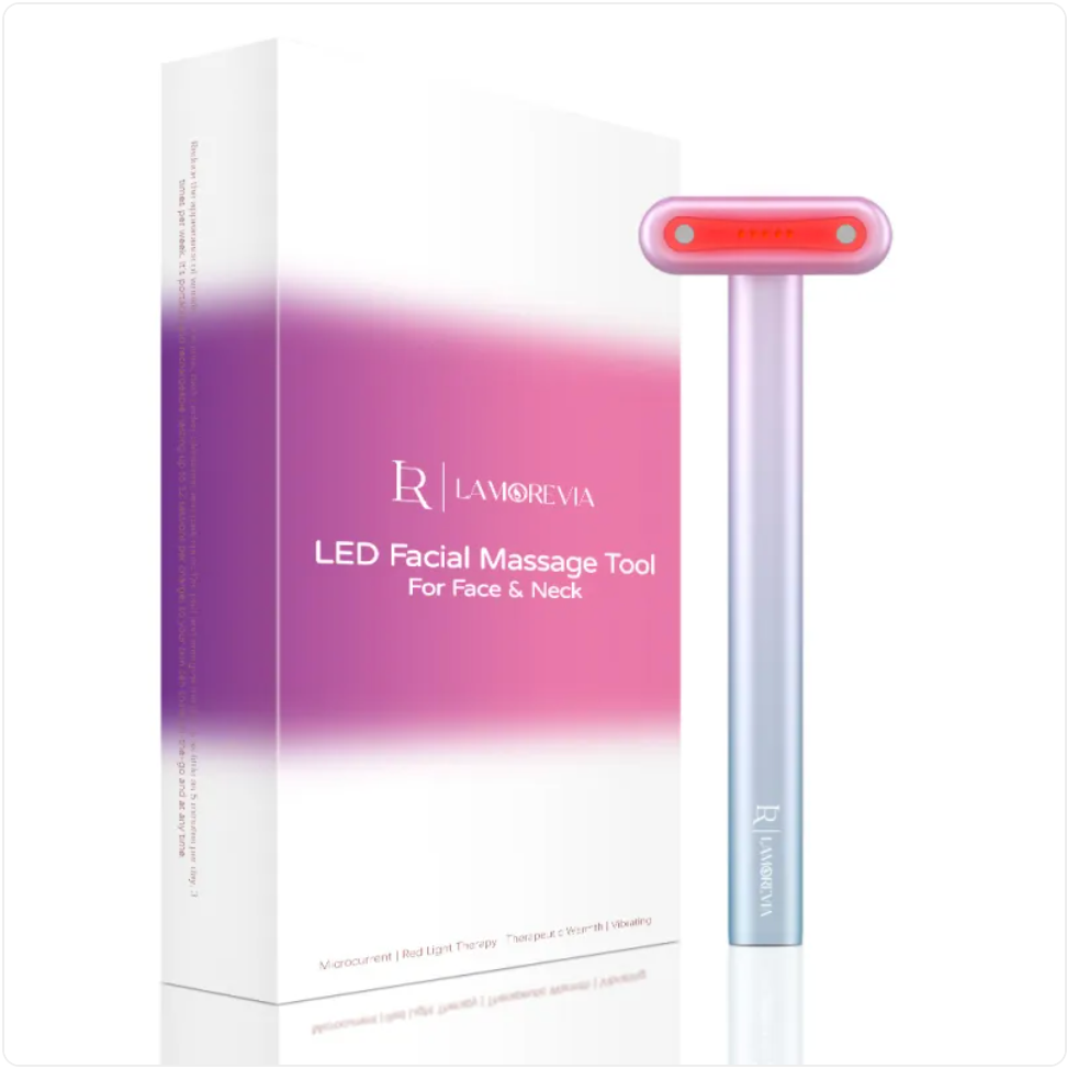 GlowSculpt™ 4-in-1 Microcurrent Facial Wand + Hydrating Serum
